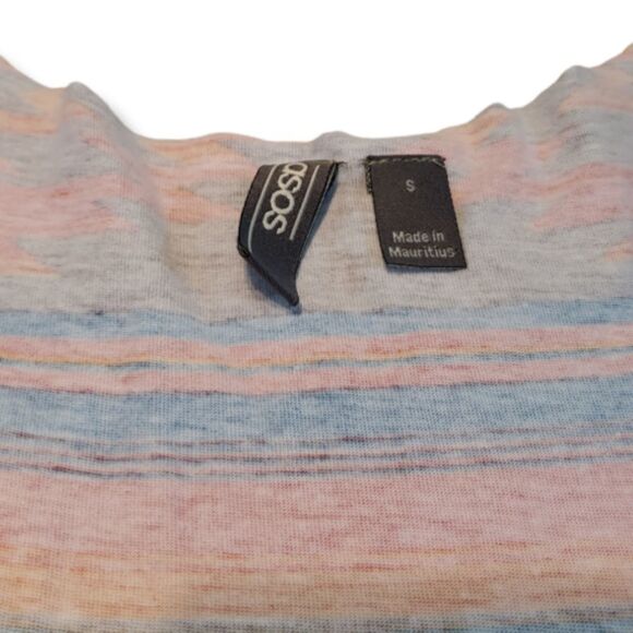 Asos Top Size Small Racerback Aztec Print Southwest Pattern Southwestern Print - Picture 4 of 5